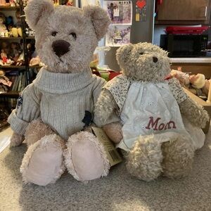 Cute Bear Couple Mom and Pa